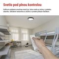 LED nástenné svietidlo ILVI, kruhové 30 W, stmievanie + CCT, čierna + šampanská