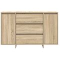 vidaXL Servírovacia skriňa Sonoma dub 120 x 41 x 75 cm