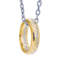 Strieborný prsteň Pán prsteňov - Prsteň moci De Luxe (Ag 925)