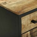 vidaXL Servírovacia skriňa so zásuvkou 70 x 35 x 70 cm Mangový masív