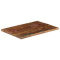 vidaXL Stolová doska 80x50x2,5 cm obdĺžnik masívne recyklované drevo