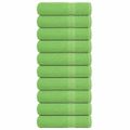 vidaXL Sprchové osušky FROGN 10 ks jablkovo zelené 70x140 cm 360 g/m²