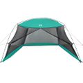 vidaXL Stan s moskytiérou so strechou Morská zelená 380 x 380 x 225 cm