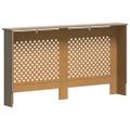 vidaXL Kryt na radiátor, 152x19x81,5 cm, MDF