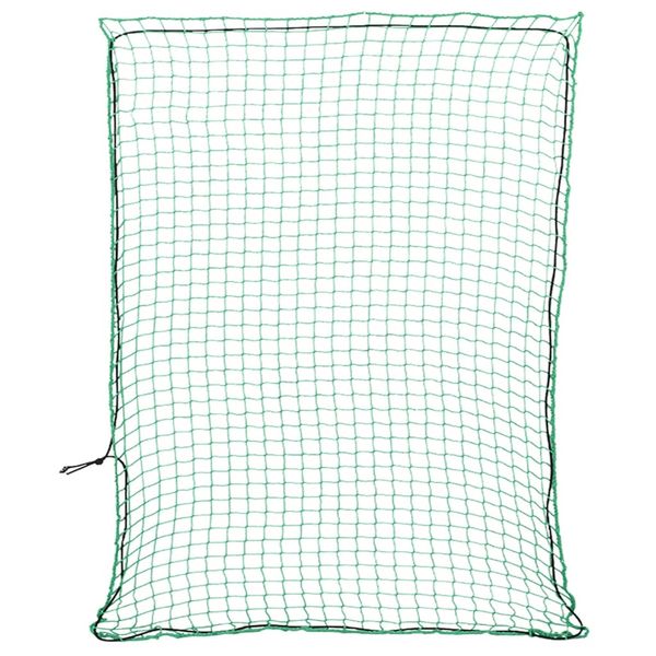 vidaXL Sieť na prívesný vozík s elastickým lanom, zelená 3x2,5 m, PP