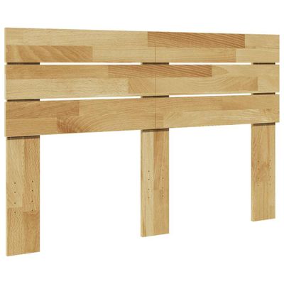 vidaXL Čelo postele 120 cm masívne drevo dub
