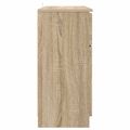 vidaXL Servírovacia skriňa Sonoma dub 100 x 30 x 65,6 Kompozitné drevo