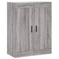 vidaXL Vysoká skrinka sivý dub sonoma 69,5x34x180 cm spracované drevo