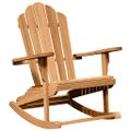 vidaXL Adirondack hojdačka 2 ks Hnedá Tíkový masív