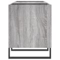 vidaXL Skrinka na platne sivá sonoma 121x38x48 cm kompozitné drevo