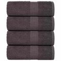 vidaXL Uteráky pre hostí FROGN 4 ks antracitové 30x50 cm 360 g/m²