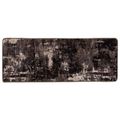 vidaXL Behúň MARSA Čierna 80 x 200 cm Polyester a PVC
