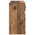 vidaXL Komody 2 ks Staré drevo 70 x 35,5 x 67,5 cm Kompozitné drevo