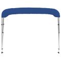vidaXL Strieška Bimini s 3 oblúkmi, modrá 183x180x137 cm