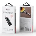 YESIDO OTG adapter GS25 LIGHTNING/TYPE-C LED 27W ČIERNY