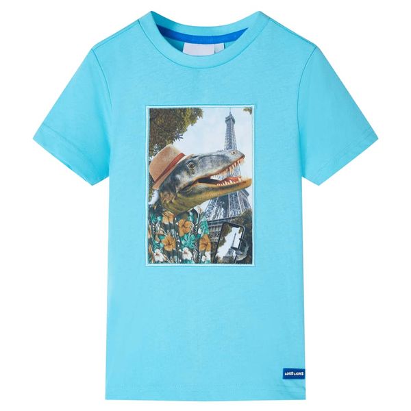Detské tričko aqua 128