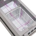 vidaXL Chladiaci box s rukoväťou čierno-sivý 45 l PP a PE