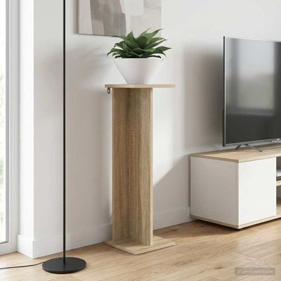 vidaXL Stojan na rastliny 2 pcs Sonoma dub 25 x 25,5 x 80,5 cm