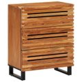 vidaXL Komoda 60x34x75 cm, akáciový masív