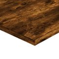 vidaXL Nástenné police 4 ks dymový dub 60x40x1,5 cm kompozitné drevo