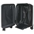 vidaXL Kufor so zámkom Strieborná 43 x 27 x 66 cm ABS plast