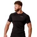 Bežecké tričko Pulse Black - GymBeam, veľkosť L, veľkosť oblečenia L