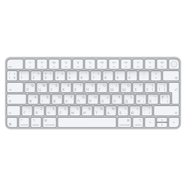 Apple Magic Keyboard Touch ID/Bezdrôtová Bluetooth/UA layout/Biela