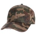 Kšiltovka s LED svetlom B-CAP 25lm, nabíjacia, USB, univerzálna veľkosť, maskáčová SIXTOL