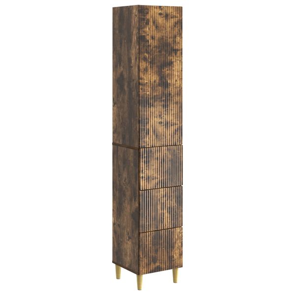 vidaXL Sada skríň 2 pcs 33 x 34,5 x 90 cm Kompozitné drevo