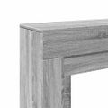 vidaXL Obloženie krbu sivá sonoma 100x30x87,5 cm kompozitné drevo