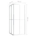 vidaXL Sprchový kút ESG 80x80x180 cm