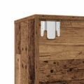 VidaXL skrinky na knihy 3 ks Old Wood Engineered Wood