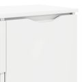 vidaXL Servírovacia skriňa Biela 100 x 30 x 65,6 Kompozitné drevo