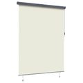 vidaXL Roleta Krémová 220 x 250 cm Textil a hliník