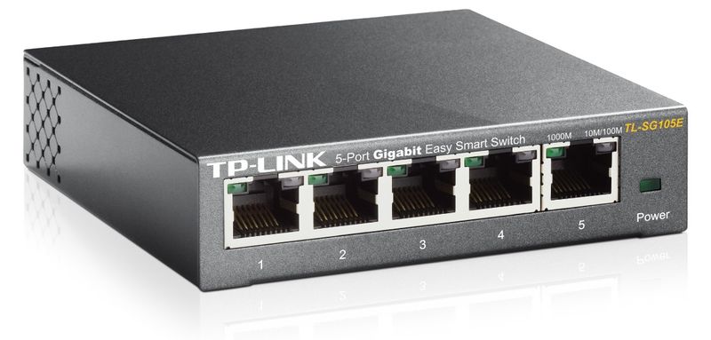 TP-Link TL-SG105E 5-Port Gigabit Easy Smart Switch