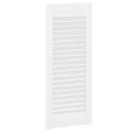 vidaXL dvierka skriniek Louvred Design 2 ks Biela 69x29,5 cm