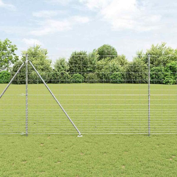 vidaXL Zváraný drôtový plot s hrotmi 25 x 1,6 m (Š x V)
