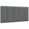 vidaXL Rám postele bez matraca Hanko tmavosivá 100x200 cm látka
