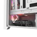 Počítačová skriňa Darkflash DRX70 MESH + 4 RGB ventilátory (biela)
