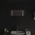 vidaXL LED kúpeľňové zrkadlo 40x20 cm