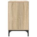 vidaXL Nočný stolík dub sonoma 63.5 x 36 x 61 cm Kompozitné drevo