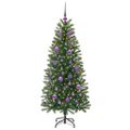 vidaXL Umelý vianočný stromček Zelená 150 cm PE a PVC