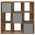 vidaXL Servírovacia skriňa Staré drevo 88,5 x 29 x 84,5 cm