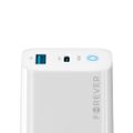 Nabíjačka Forever TC-06-45AC GaN PD QC 1x USB-C 1x USB 45W biela