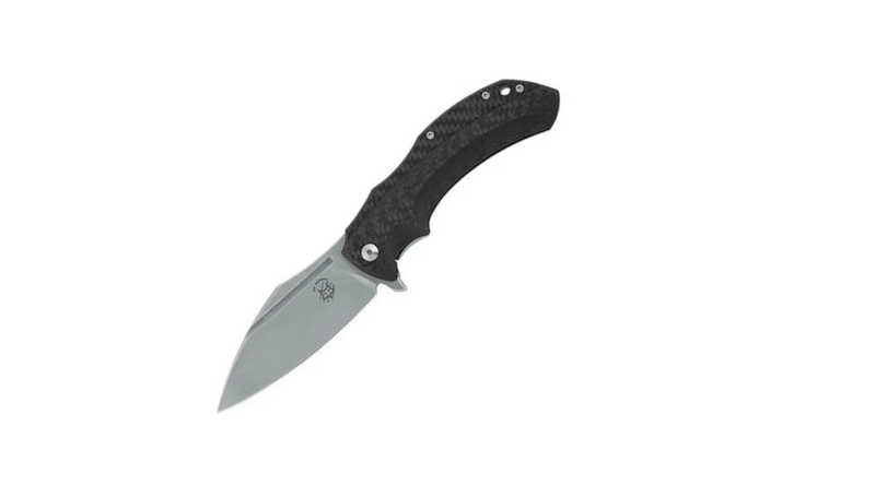 FOX knives FX-533 CF BASTINELLI SHADOW vreckový nôž 11 cm, uhlíkové vlákna, titán