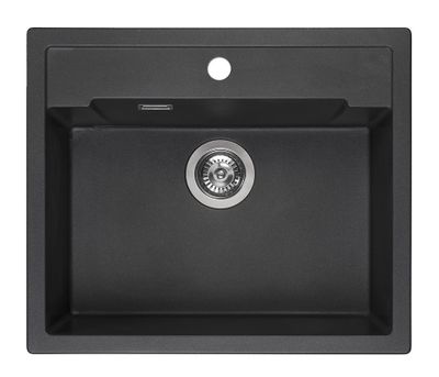 Reginox Amsterdam 600 Black silvery