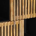 vidaXL Komoda 80x34x75 cm surový mangový masív