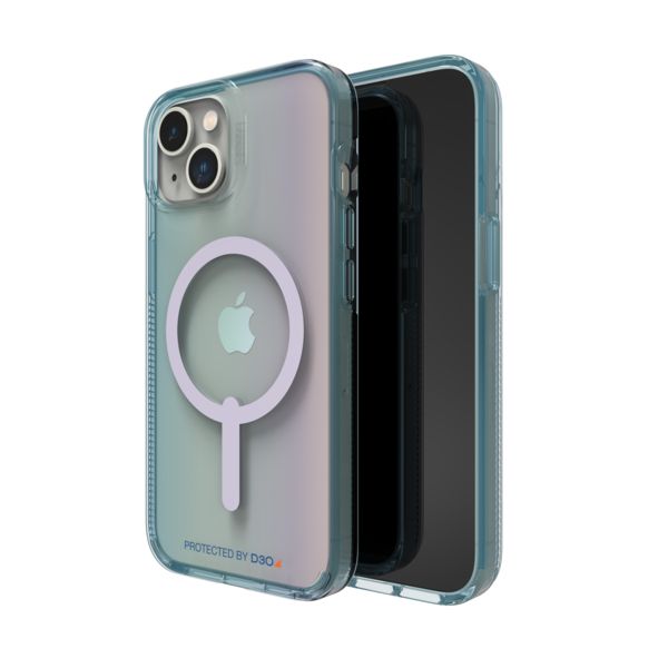 ZAGG GEAR4 Milan Snap kryt iPhone 14 tyrkysový