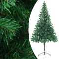 vidaXL Osvetlený umelý vianočný stromček+gule 180 cm, 564 vetvičiek