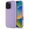 Guess puzdro pre iPhone 16 Pro Max 6,9" GUHMP16XPSAHMCU Saffiano fialová MagSafe